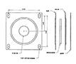 Dimensional Drawing for Flange Kits (SFL-40)